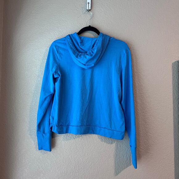 Vuori Halo Essentials Hoodie Sweatshirt Long Sleeve Dreamknit Pullover Baltic S - Picture 6 of 8